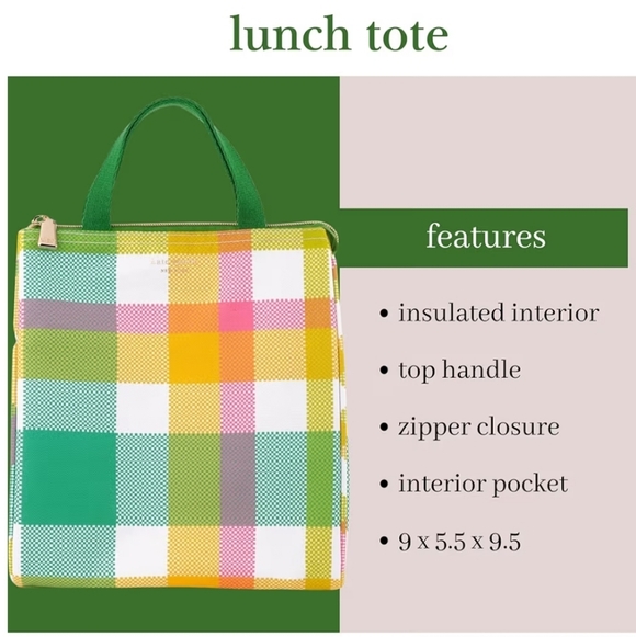 Kate Spade Insulated Lunch Tote - NWOT - Picture 3 of 5